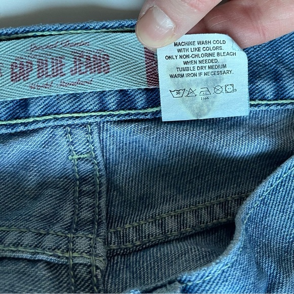 Vintage GAP LRZ No. 13 Jeans - Straight Leg & Light Wash - Size 10 Regular - Picture 12 of 13
